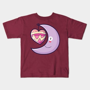 Moon Heart Kids T-Shirt